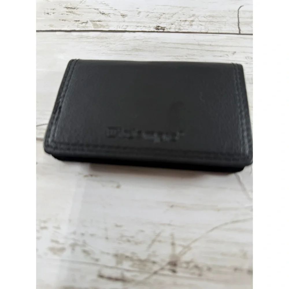Mens Wallet Bundle Brown Leather Bifold Slim Money Clip Card Holder Case 3pc